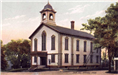 Pepperell town hall - earliest post  card