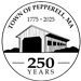 Pepperell 250th Anniversary Committee logo