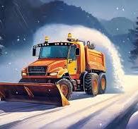 snowplow cartoon