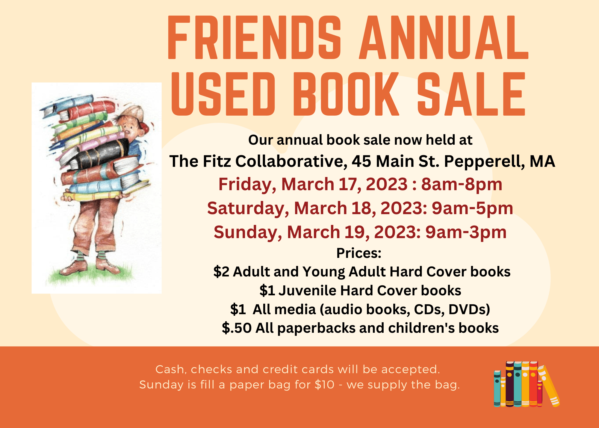 2023 FLL Book Sale 2023 updated for Laurie